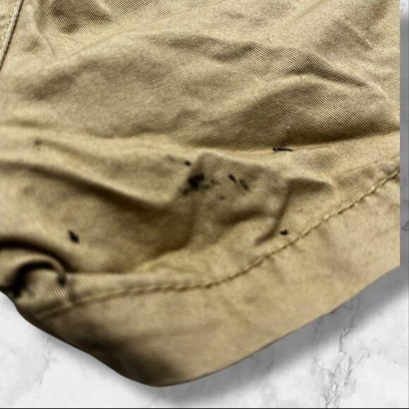 Old Navy Toddler Girl 2T Adjustable Shorts Khaki 100% Cotton - Picture 5 of 15